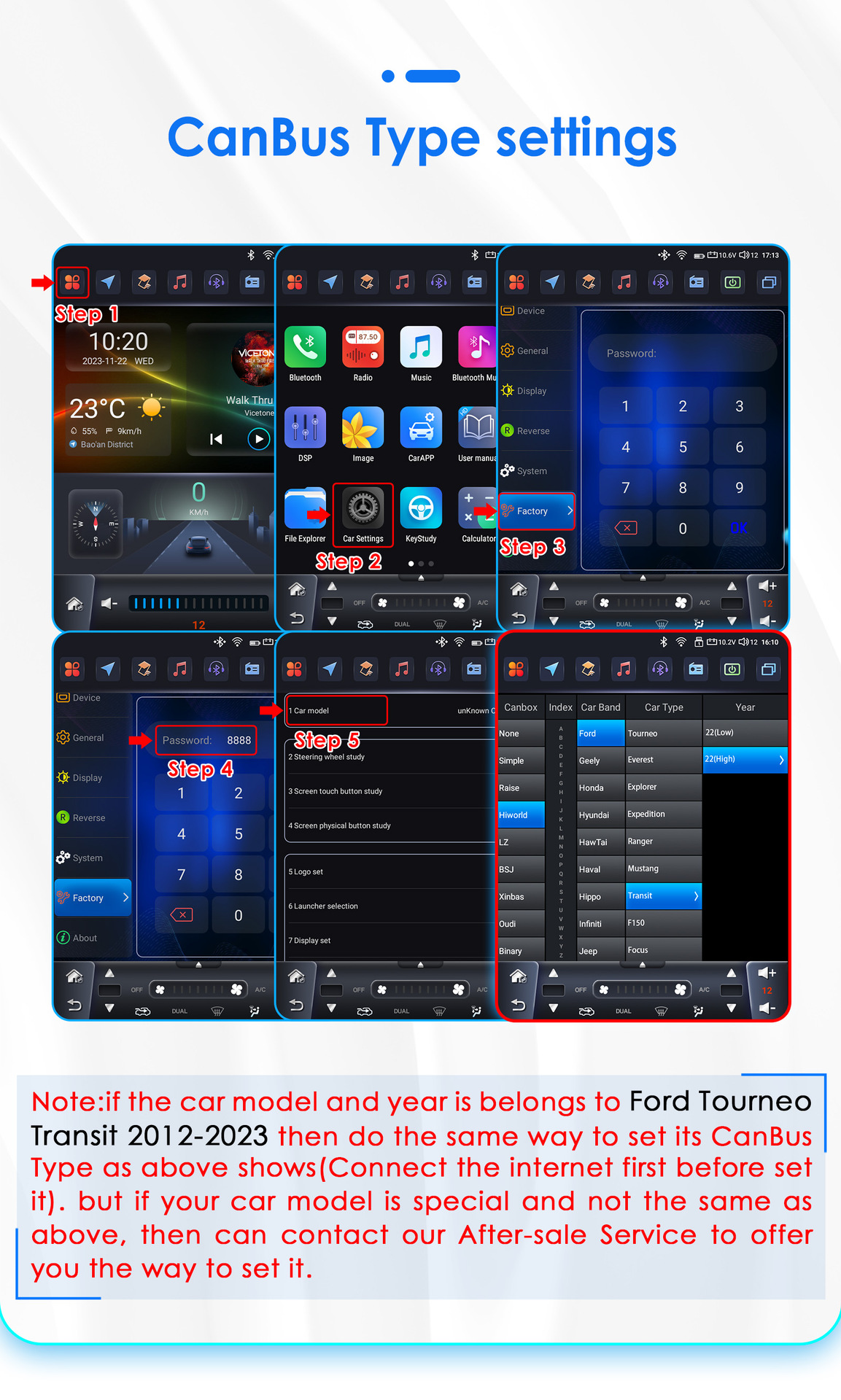Suitable for 13-21 Models of Ford Tourneo, Vertical Screen Android 9.7inch Car Gps Navigation