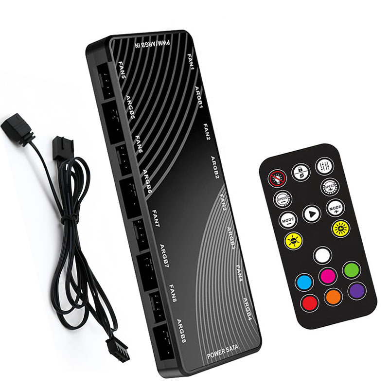 원격 제어 1/8 허브