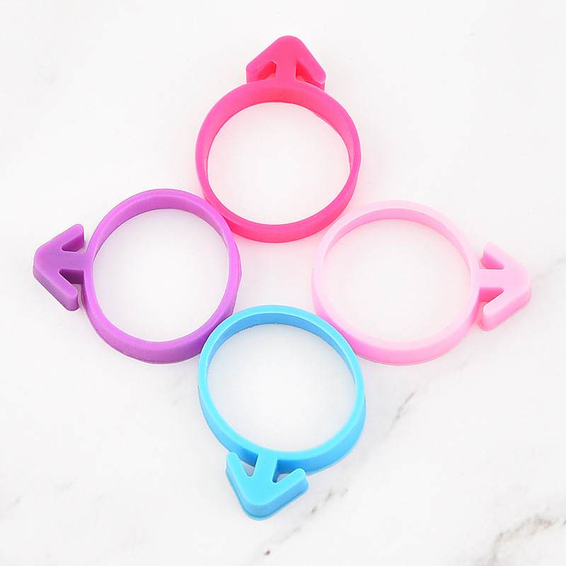 Spot crema, bolsa pastelera, hebilla redonda de silicona, crema, anillo de fijación a prueba de fugas, anillo de sellado, herramienta auxiliar de decoración