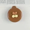 Folding mirror (coffee cherry)