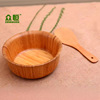 Creative and fashionable bamboo bowl bamboo big bowl of natural carbonization manufacturers wholesale