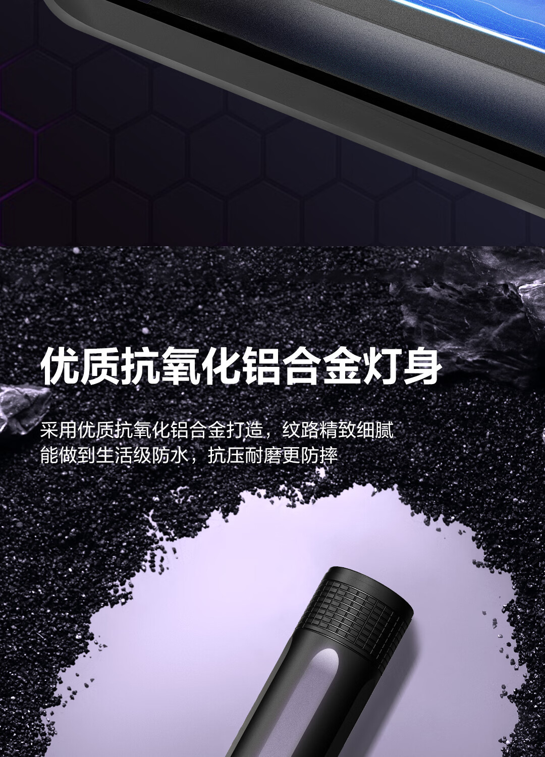 Deli Uv Light for Identification, Wood's Lamp for Fruit, Vegetable, and Cat Skin Fungus Detection, Ultraviolet Light Dl551100