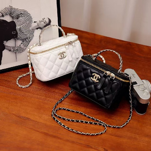 Chanel Style Diamond Box Chain Bag High-end Light Luxury Fashion All-match New Shoulder Crossbody Handbag for Women