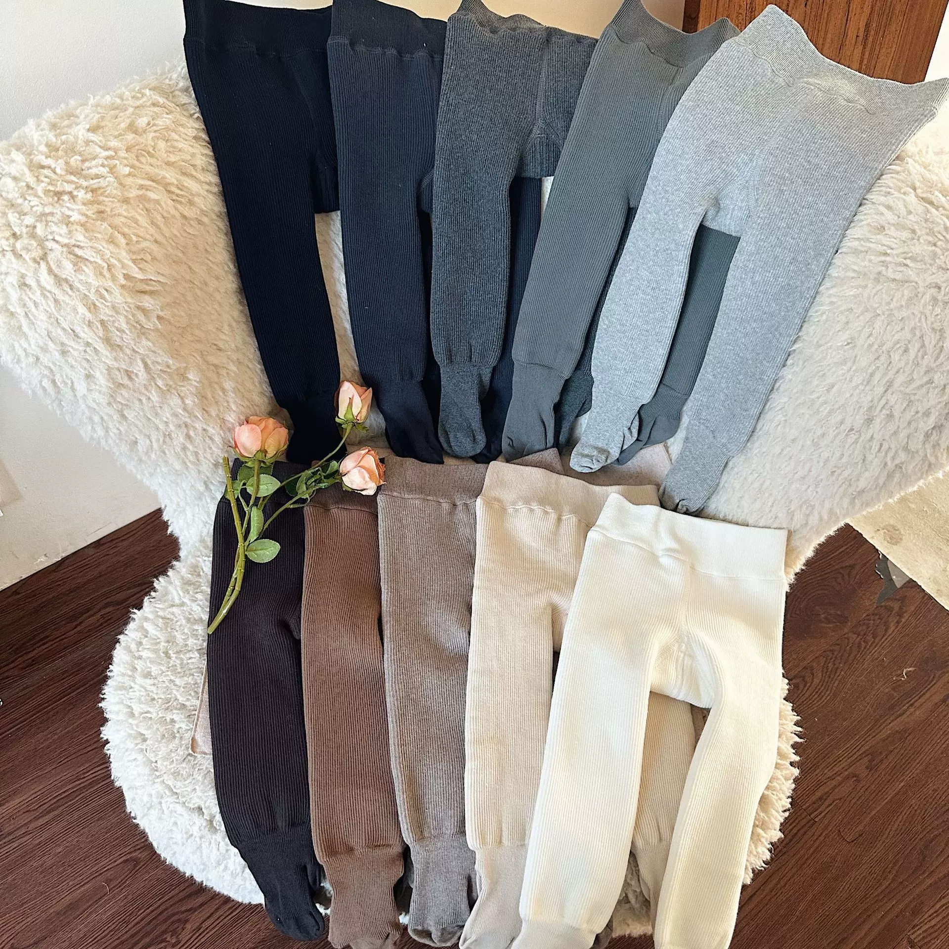 蔗梨童装女童加绒连袜裤秋冬2025新款洋气儿童打底裤袜女宝宝袜子