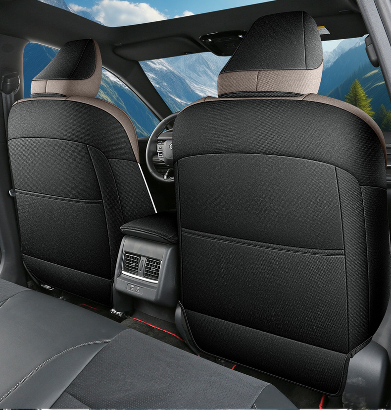 New Toyota Avalon Special Car Seat Cushion for All Seasons, Rear Full Surround Seat Cover, Cloth Seat Cover, Linen