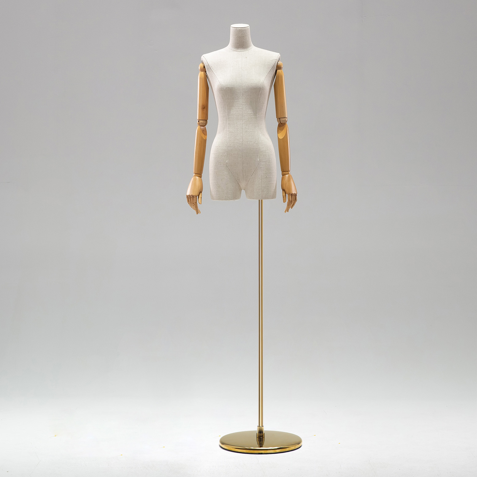 Maniquí Femenino de Medio Cuerpo de Plástico para Escaparate de Tienda de Ropa image 24