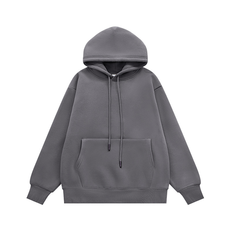 INFメンズ | アメリカの純色のカシミヤ服350g2024秋冬の新商品のファッションブランド10色のベルベットのフード