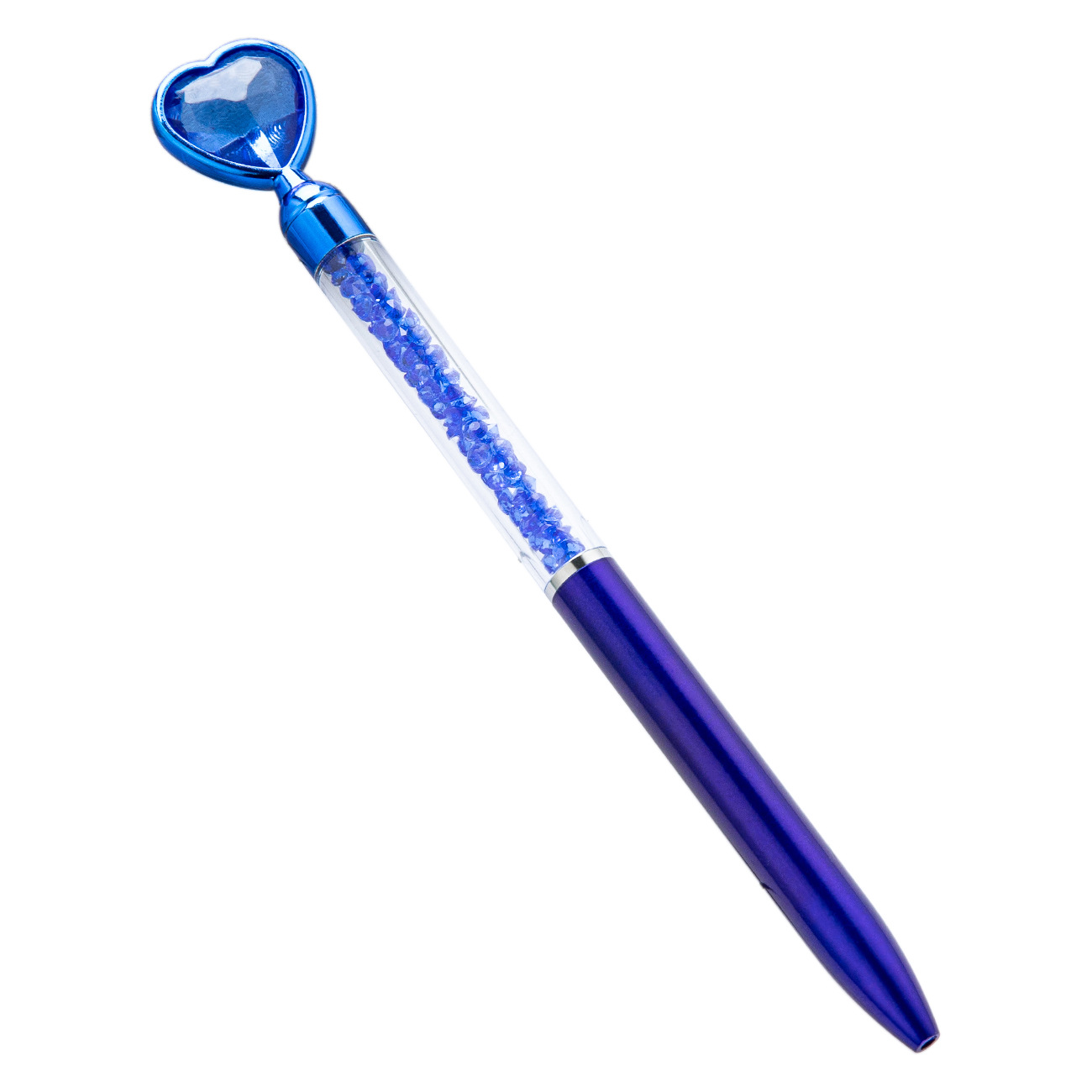 Bolígrafo de plástico amor al por mayor imprimible logotipo hotel publicidad bolígrafo de regalo creativo bolígrafo de cristal multicolor