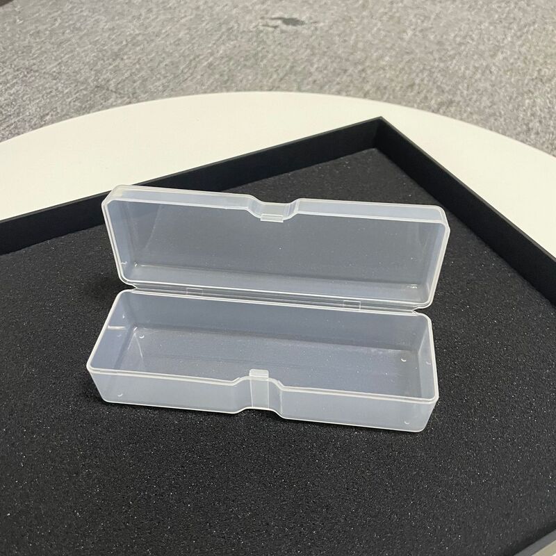 Manufacturer Wholesale Rectangular Jelly Protective Glasses Plastic Square Box Transparent Glasses Case Snap-On Storage Box Customizable Manufacturer Wholesale Rectangular Jelly Protective Glasses Plastic Square Box Transparent Glasses Case Snap-On Storage Box Customizable