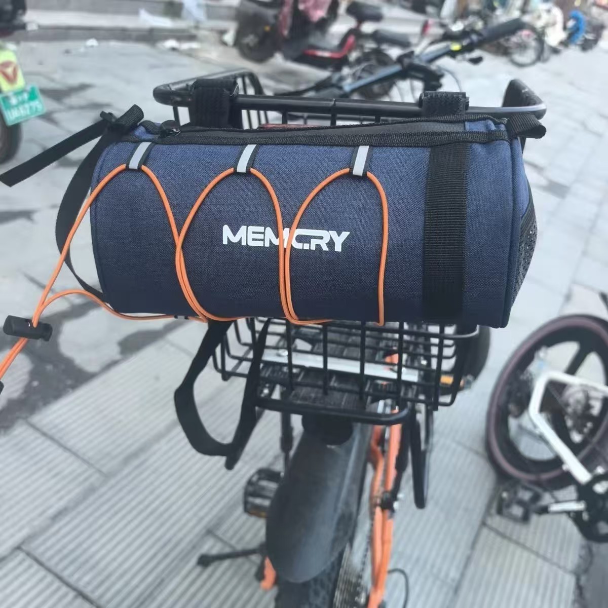 Bolsa para bicicletas, viga delantera de bicicleta de montaña, tubo superior de bicicleta, bolsa de silla, paquete de viga transversal, equipo de paquete, bolsa de almacenamiento impermeable multipropósito
