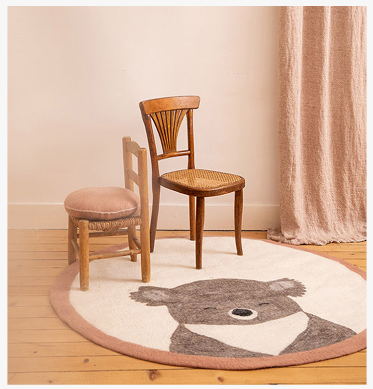 Cute Cartoon Round Rug 6