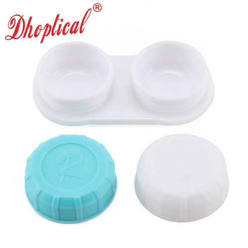 Contact lens dual-pack companion case, contact lens care box accessories for cross-border trade
