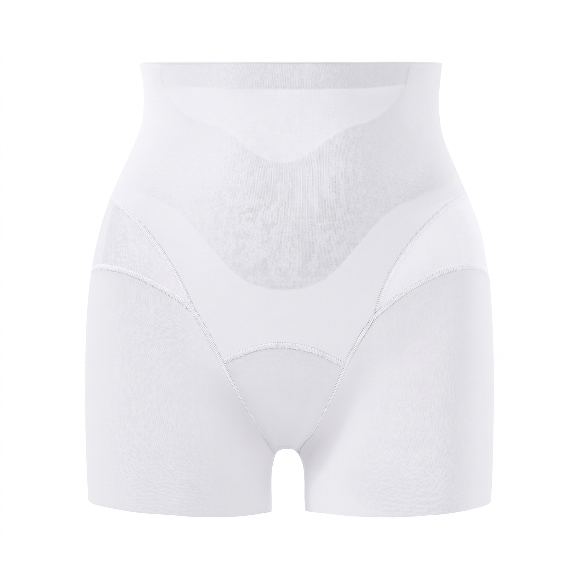 Bóxer Moldeador de Talle Alto Sin Costuras de Nylon, Transpirable y Control de Abdomen