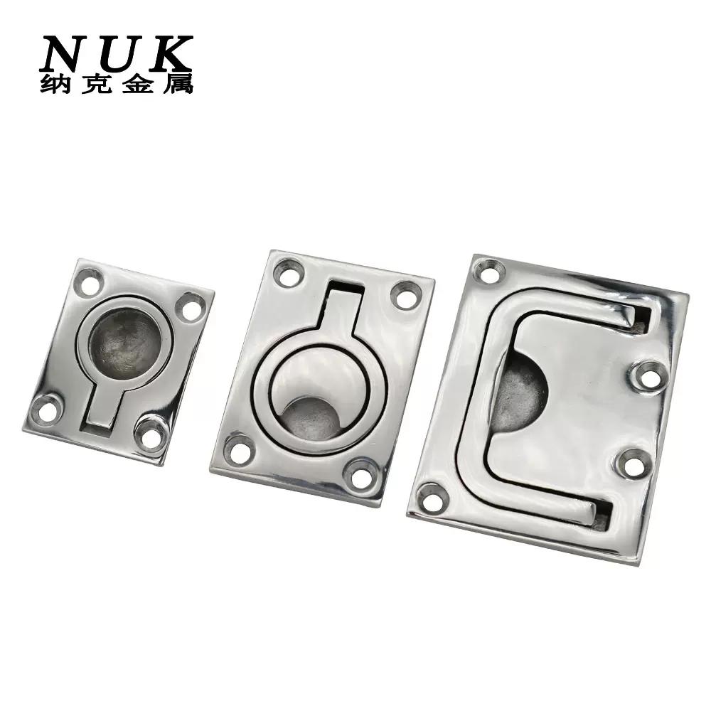 不锈钢316地板扣 甲板盖舱盖拉手游艇钓鱼艇手拉把手 船用五金