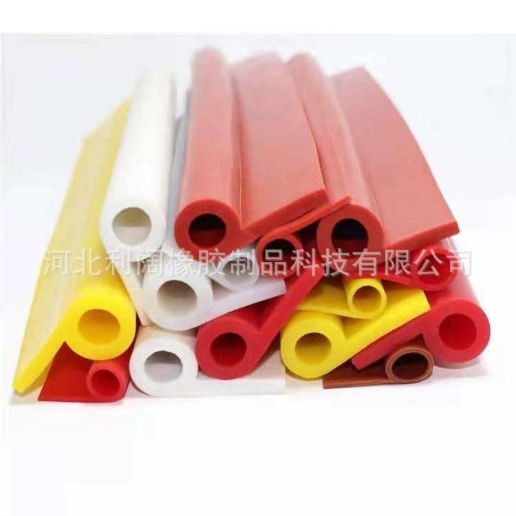 Силиконовая уплотнительная лента в форме экструзии Уплотнительная лента из силиконовой резины Силиконовая уплотнительная лента различные модели