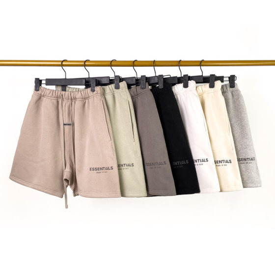 2025FEAR OF GO New Duply Shorts esentials Cotton Sports Shorts Casual Shorts Street Shorts