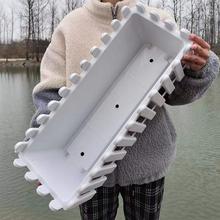 栅栏式花盆胶塑料长方型长形围栏菜盆种植阳台养花种花专用箱家用