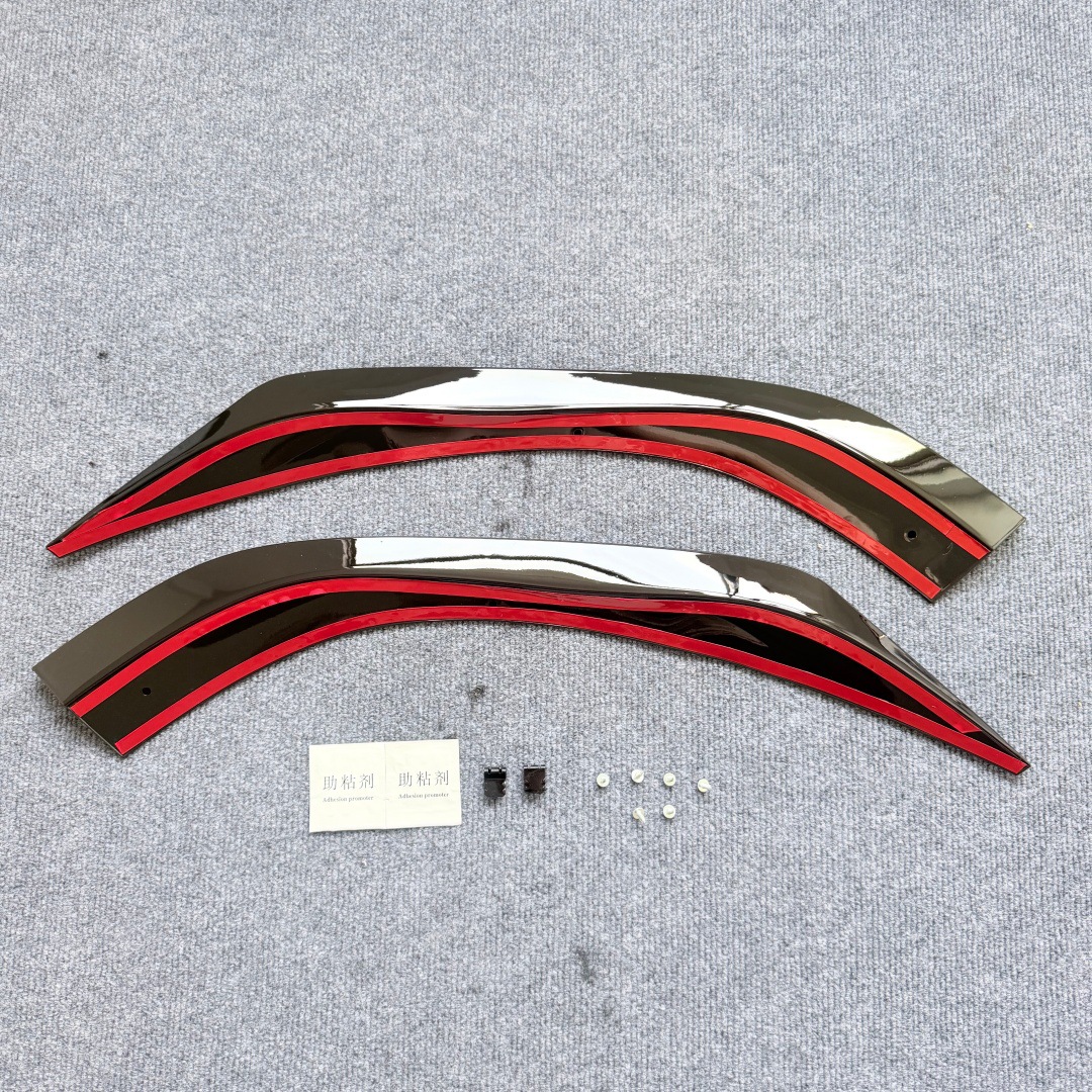 Suitable for SAIC Audi A5L modification: front spoiler, front corner guards, front bumper corner protectors, anti-collision strips, front face decorative protective stickers
