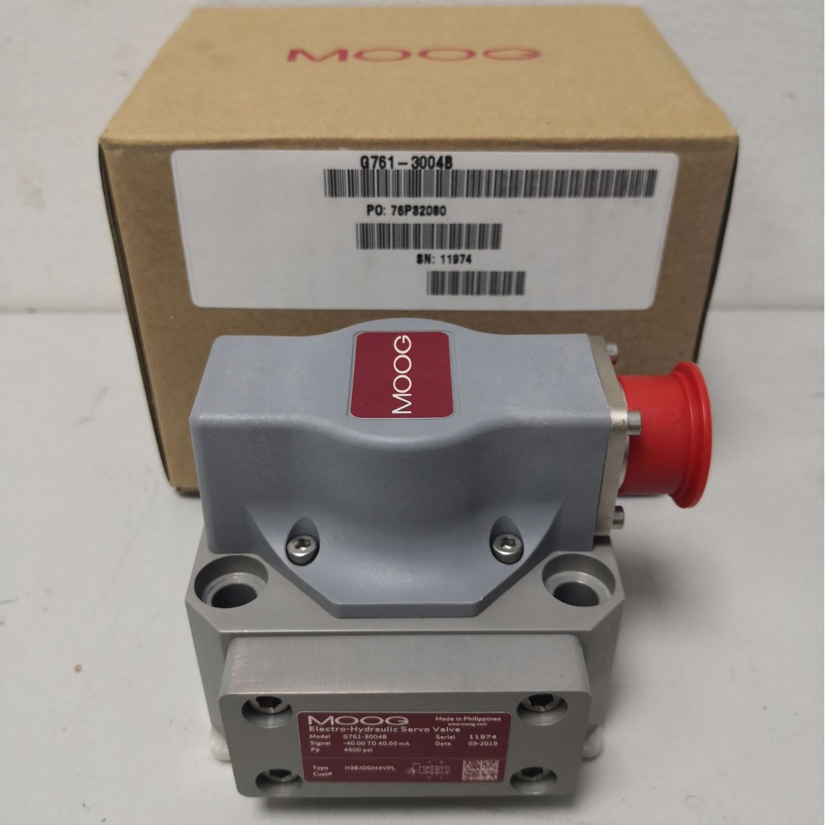 美国穆格moog伺服阀D663-4718