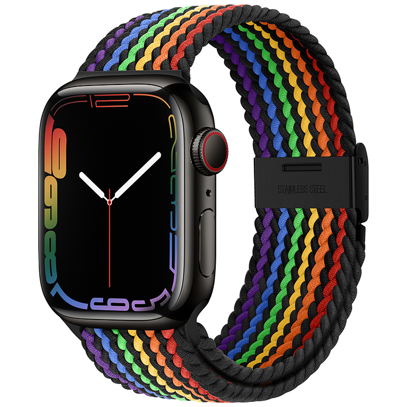 33g Weight Nylon Material Camouflage Pattern Fashion Style New Adjustable Metal Buckle Version Nylon Woven For Watch Strap 1