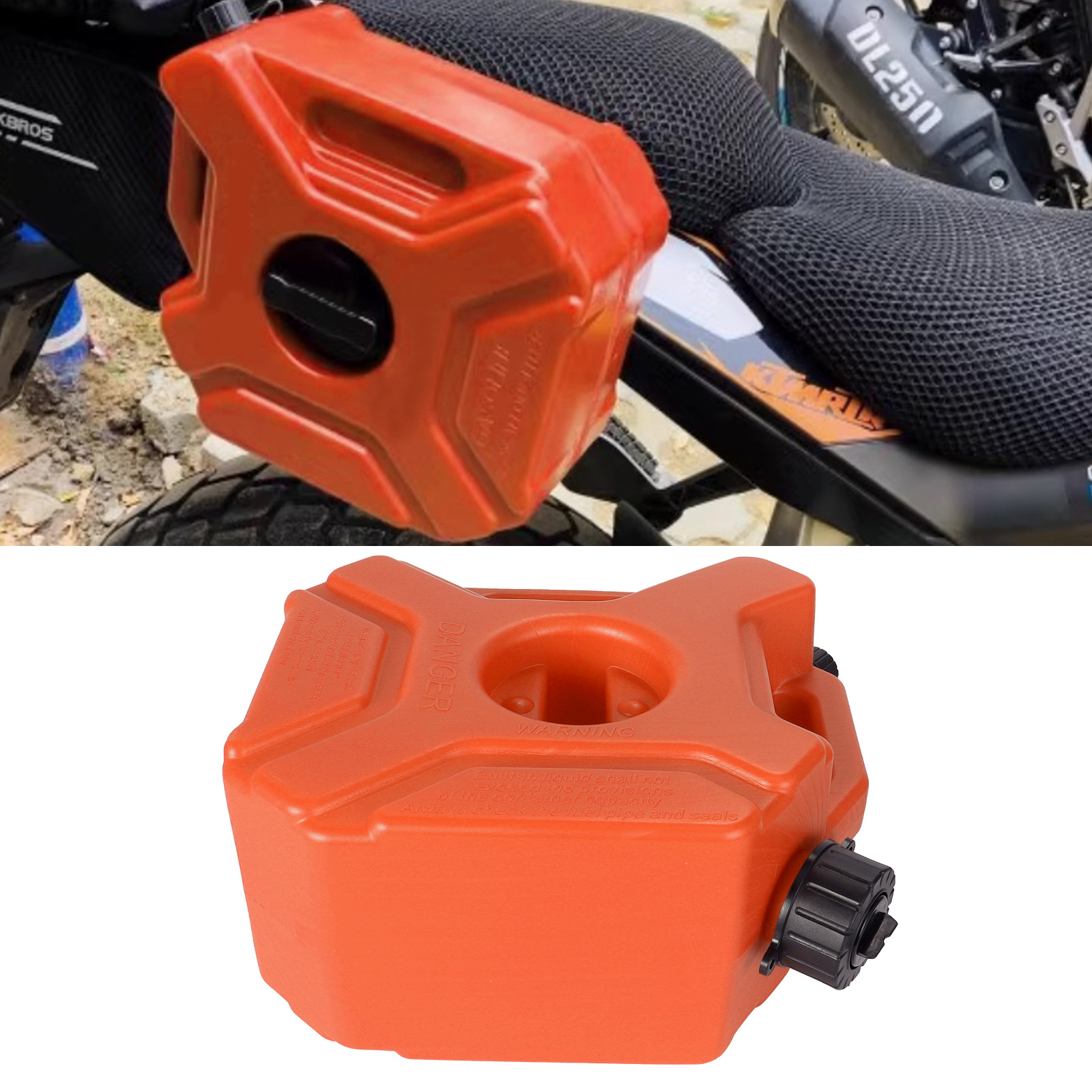 Oil Drum, Gasoline Drum, Off-Road Vehicle Spare Oil Drum, Car and Motorcycle Anti-Static Portable Emergency Oil Can