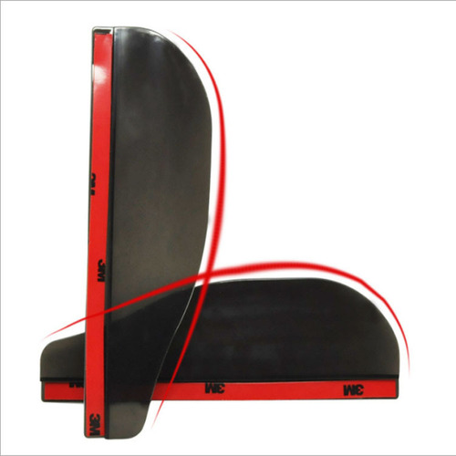 Cross-border car rearview mirror rain eyebrow PVC adhesive rearview mirror sun and rain shield universal car rain cover 