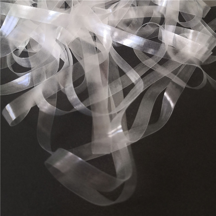 批发供应针织衫定型用透明肩带膊带弹力带D2高弹力tpu材质