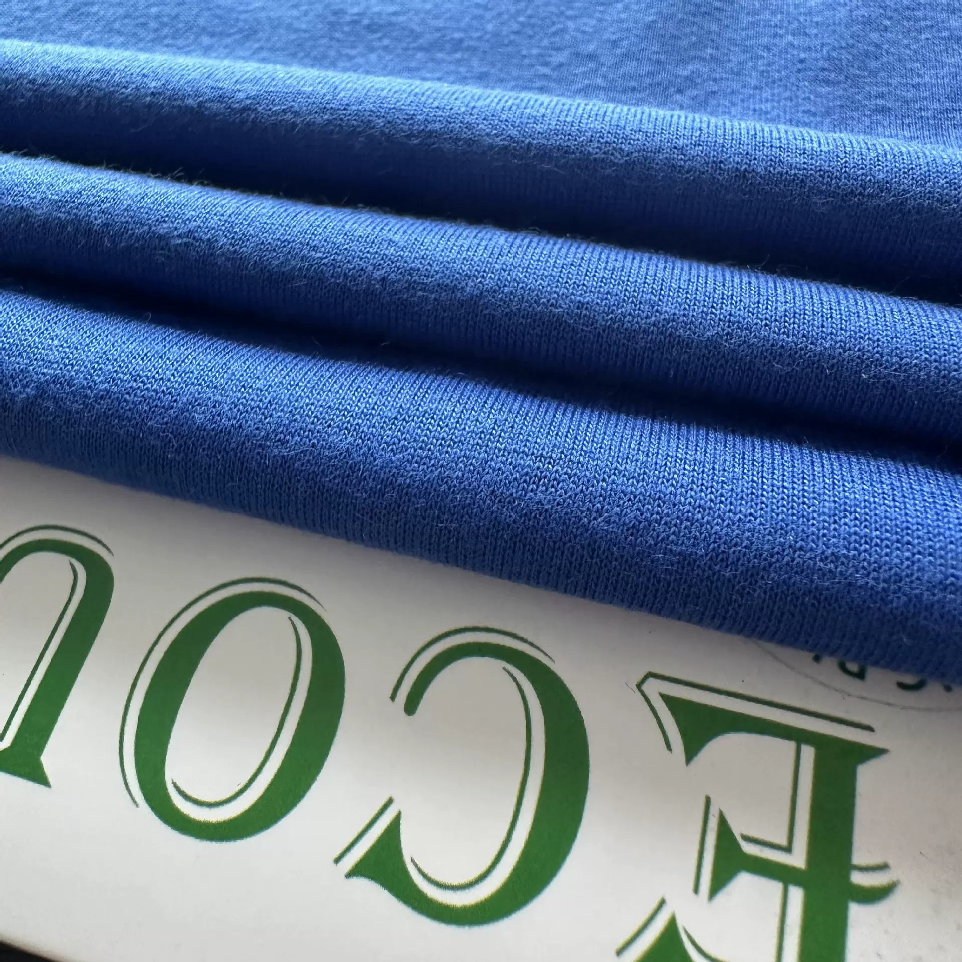 再生涤单面汗布  现货再生涤纺织面料 弹力人棉超柔汗布