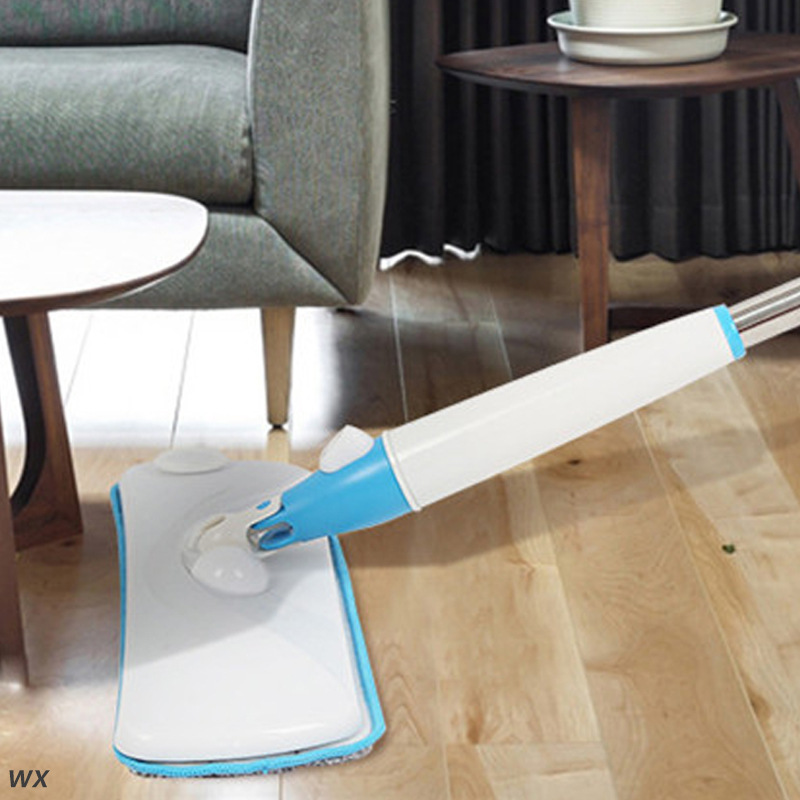 Large Area House Wet Cleaning Dry and Wet Dual-Use Spray Mop Household Bend-Free Decontamination Tile Floor Holder