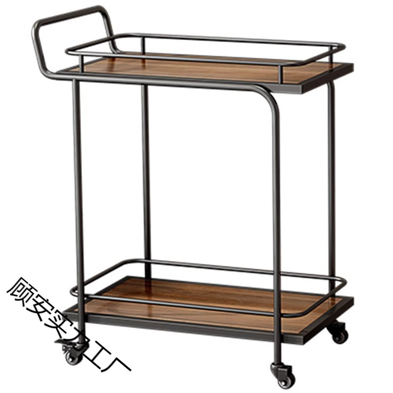 送餐车手推车火锅酒店餐厅欧式蛋糕车ktv酒水推车家用移动小推车