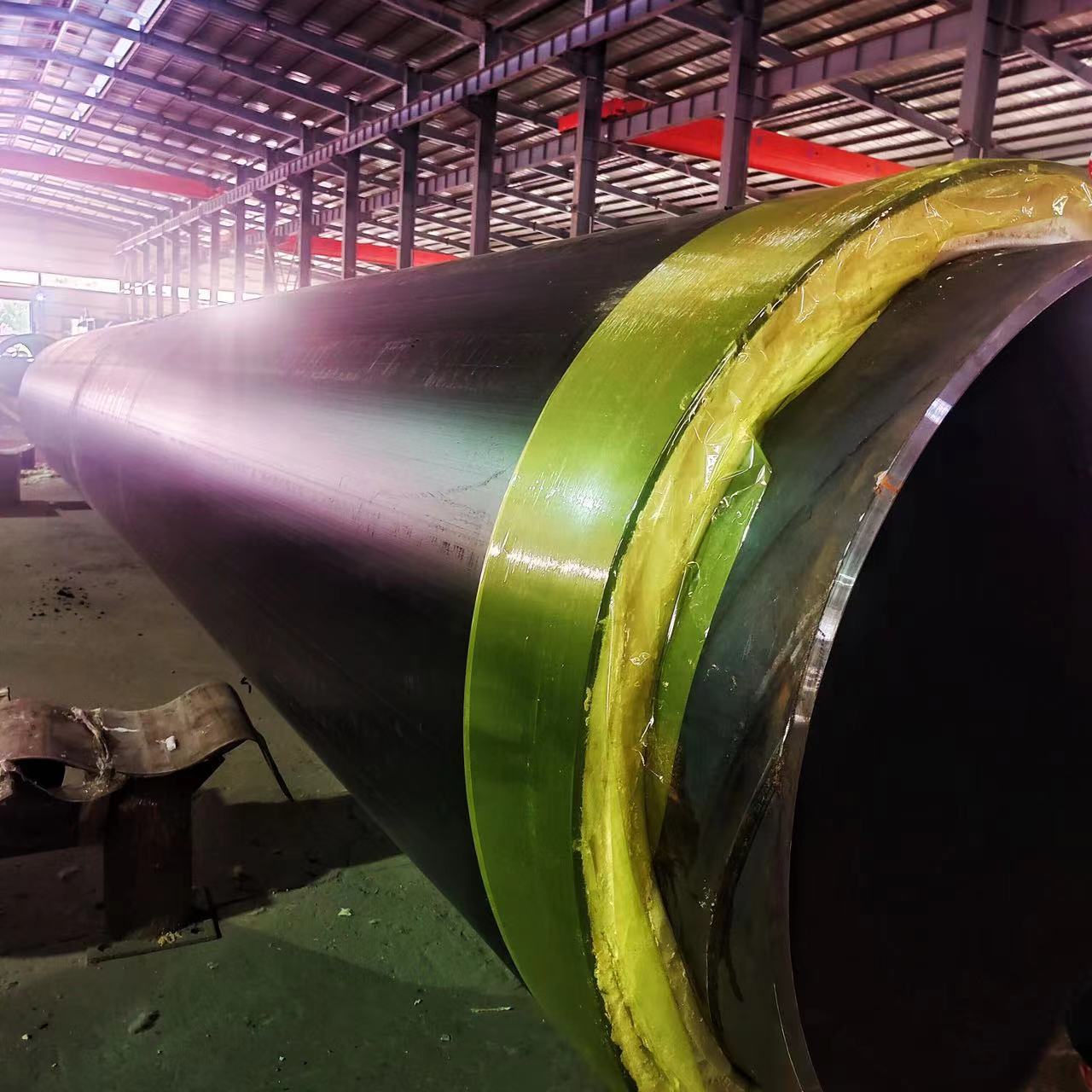 直埋聚氨酯保温管 螺旋钢管保温 涂塑防腐保温钢管 大口径焊钢管