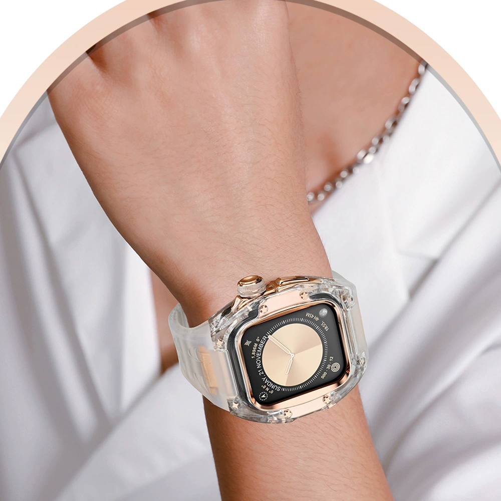 Подходит для Apple Watch 10-го поколения 46 мм, прозрачный корпус, набор для быстрой разборки и модификации iWatch S11