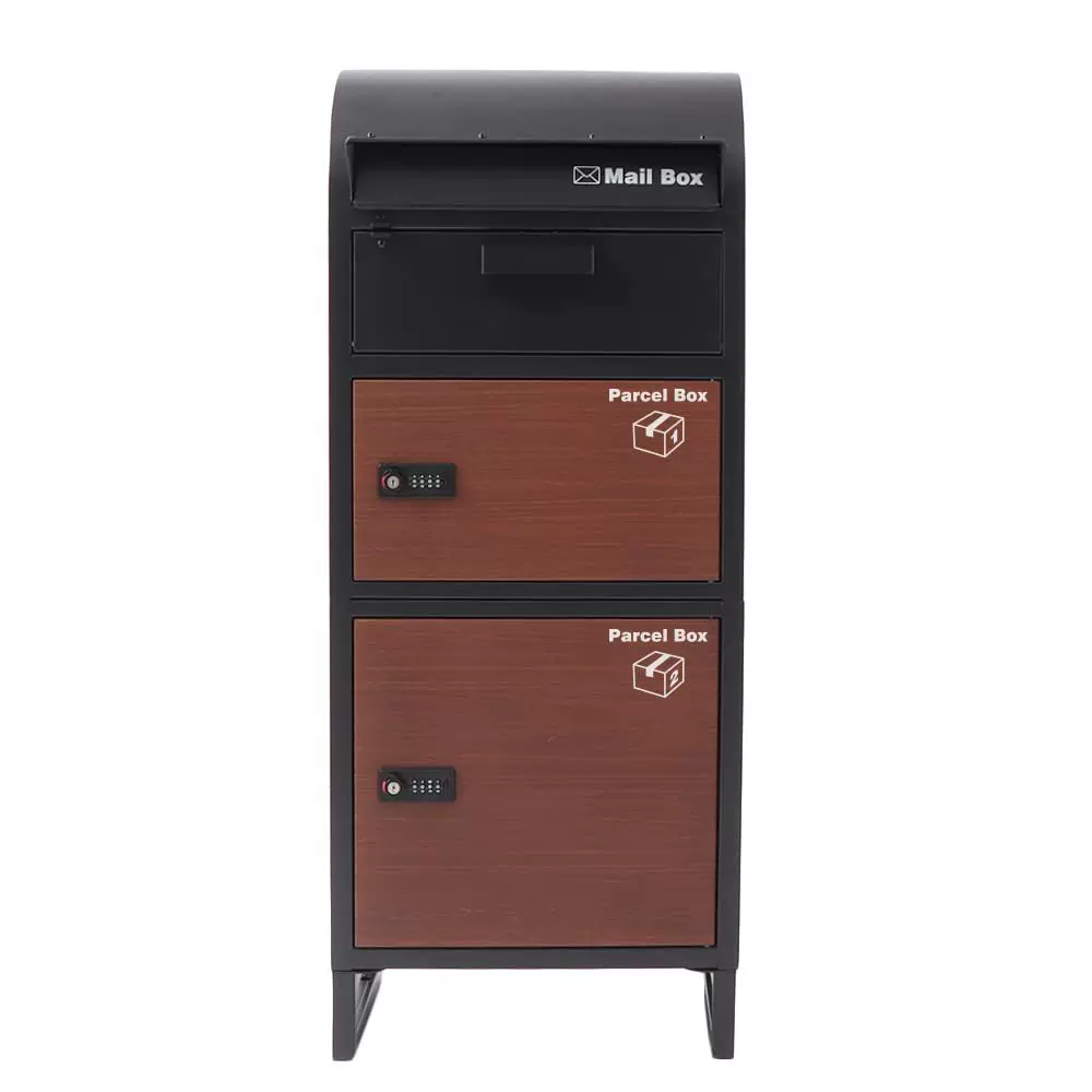 跨境热销信报箱简约信箱室外壁挂式源头工厂邮筒简约大空间快递柜