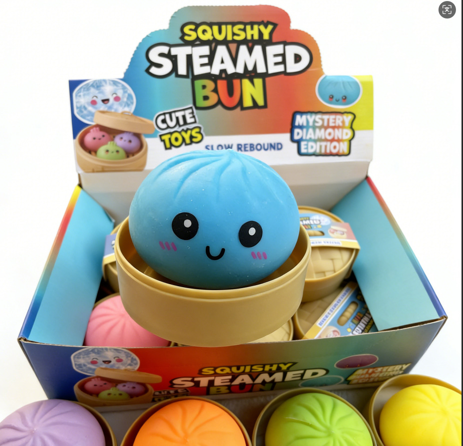 Nuevo pan grande descompresión pellizco pellizco Le venta en caliente juguetes de descompresión expresión creativa caja ciega bolsa de jaula