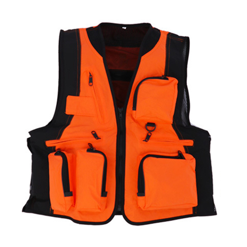 Campamento de verano chaleco al aire libre impermeable ropa de niños para adultos de bolsillo caballo chaleco de fotografía ropa de trabajo chaleco personalizado