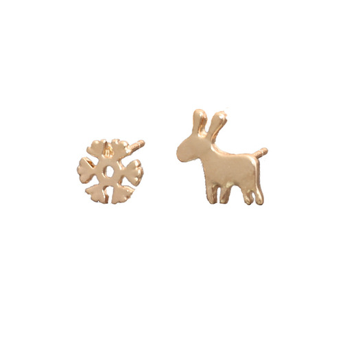 Mini S925 silver needle simple ins style exquisite earrings for women niche cute Korean temperament flower earrings jewelry