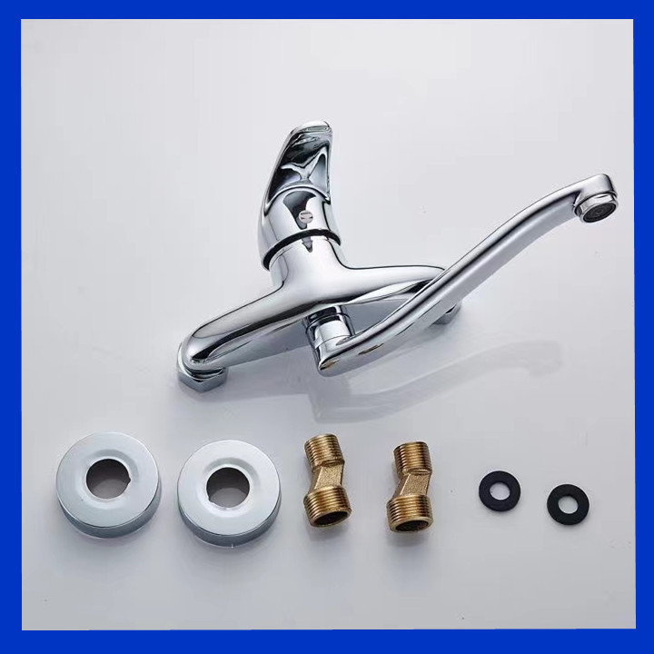 Grifos de cocina en la pared grifos de cocina grifos de cocina transfronterizos comercio exterior al por mayor brazo robótico plegable universal a prueba de salpicaduras grifos de agua caliente y fría