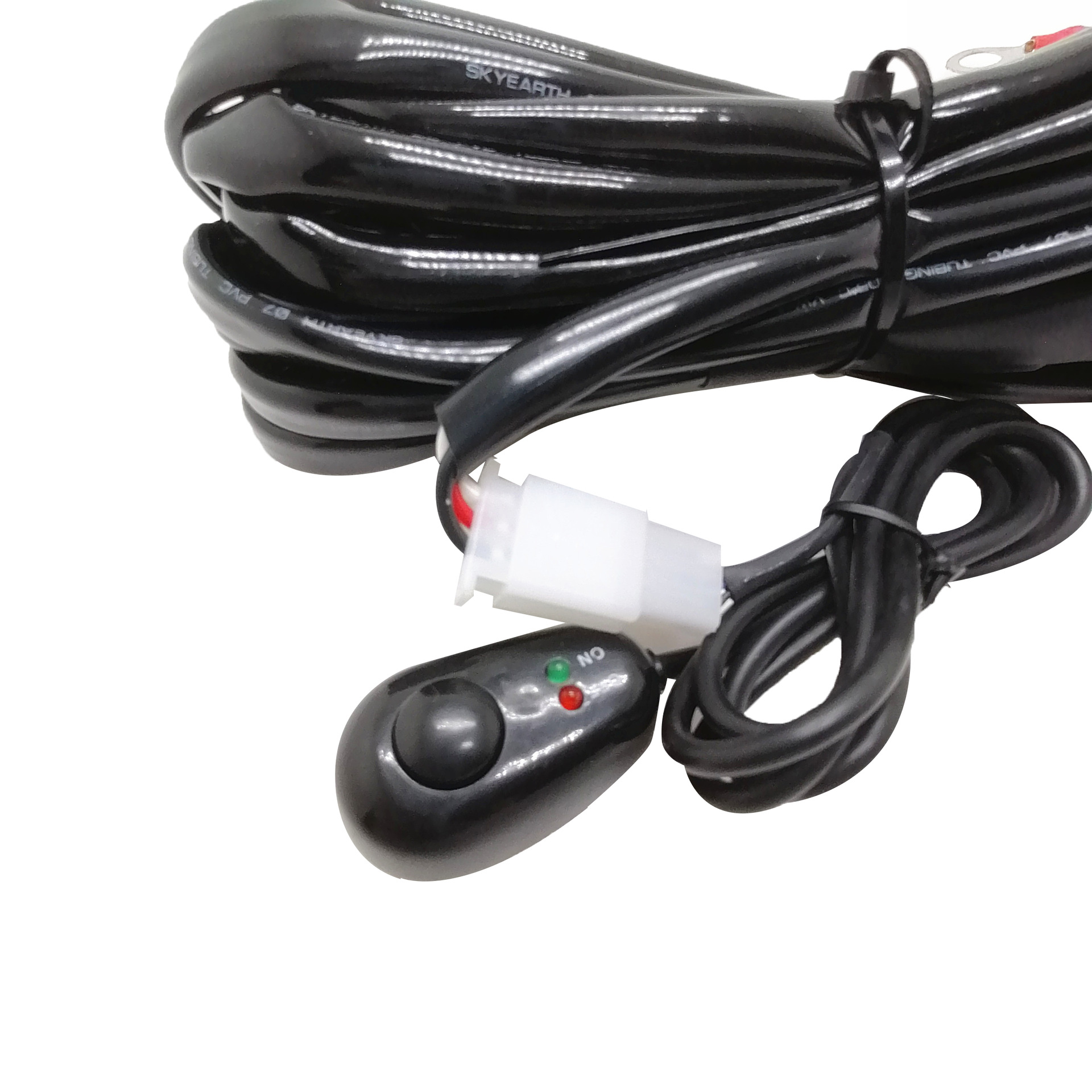 Fábrica al por mayor de alta potencia LED off-road tira de luz de control de línea Grupo un arrastre dos interruptor de coche luz de trabajo arnés de cableado