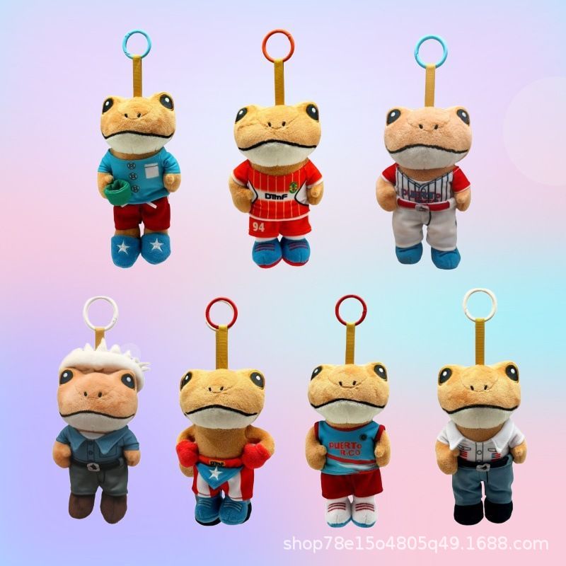 Cross-Border New Product Cute Little Frog Doll Sweater Backpack Animal Plush Toy Rag Doll Children and Girls Gifts