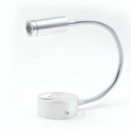 Hotel apartment 1w3w bedside reading lamp hose spotlight elbow TV background wall surface mounted wall lamp photo lamp