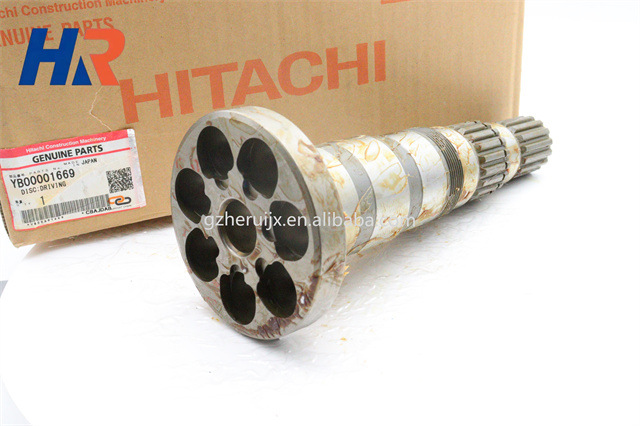 Hitachi Zx200-5A Excavator Accessories Hydraulic Pump Main Shaft Yb00001669 Main Pump Drive Shaft Hpv118