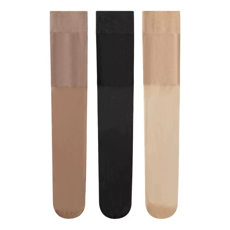Air -conditioned socks over knee -knee stockings long stockings stockings anti -hook core silk warming old cold legs high tube thigh socks female summer