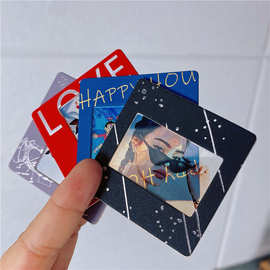 新款电镀135片夹DIY菲林胶片纸质片夹反转片幻灯片空夹纸质片