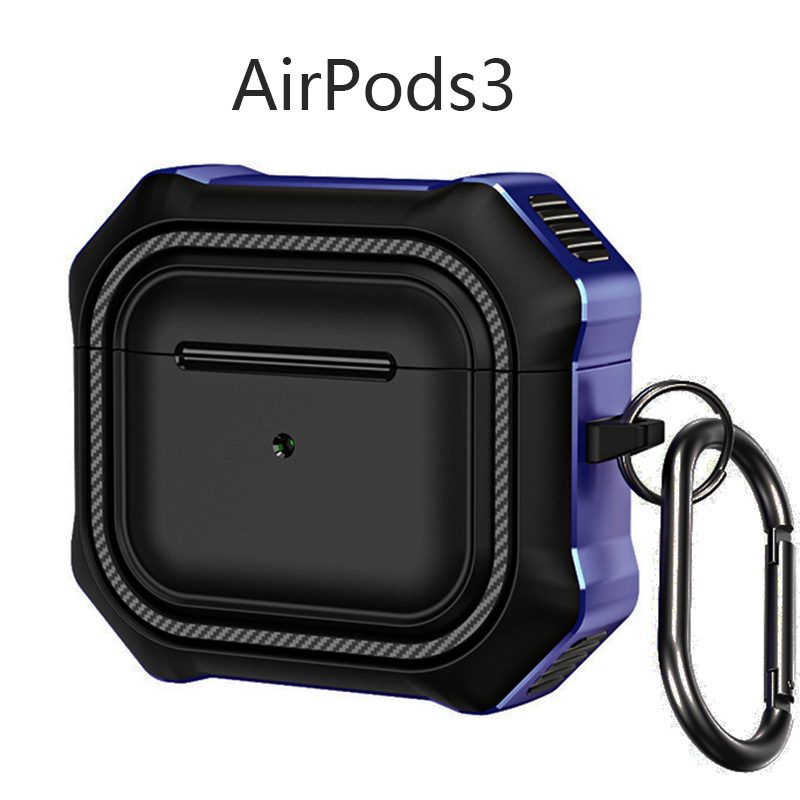 适用airpodspro2保护套新款苹果3代耳机保护壳airpods3双色保护套