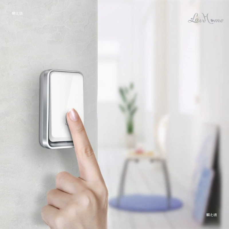 Беспроводной дверной звонок британского стандарта для домашнего использования, британская вилка, самогенерирующийся водонепроницаемый пульт дистанционного управления на большие расстояния, электронный один-к-одному, Xuanfangsu.