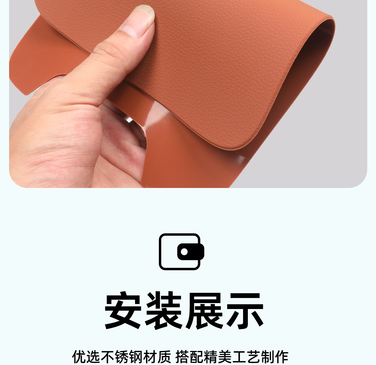 Mercedes-Benz GLC300l Center Console Silicone Pad, C-Class Panel Film C260L Anti-Slip Mat Interior