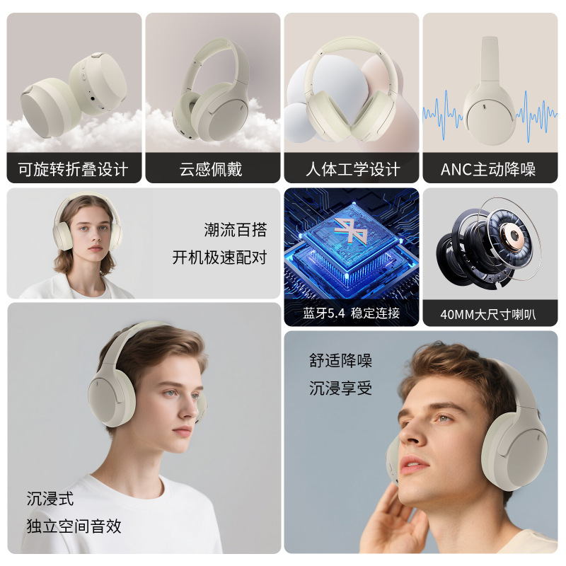 工場クロスボーダーヘッドセット Bluetooth ヘッドセット 5.4 Apple Huawei 携帯電話 Bluetooth ワイヤレスヘッドセット在庫あり|undefined