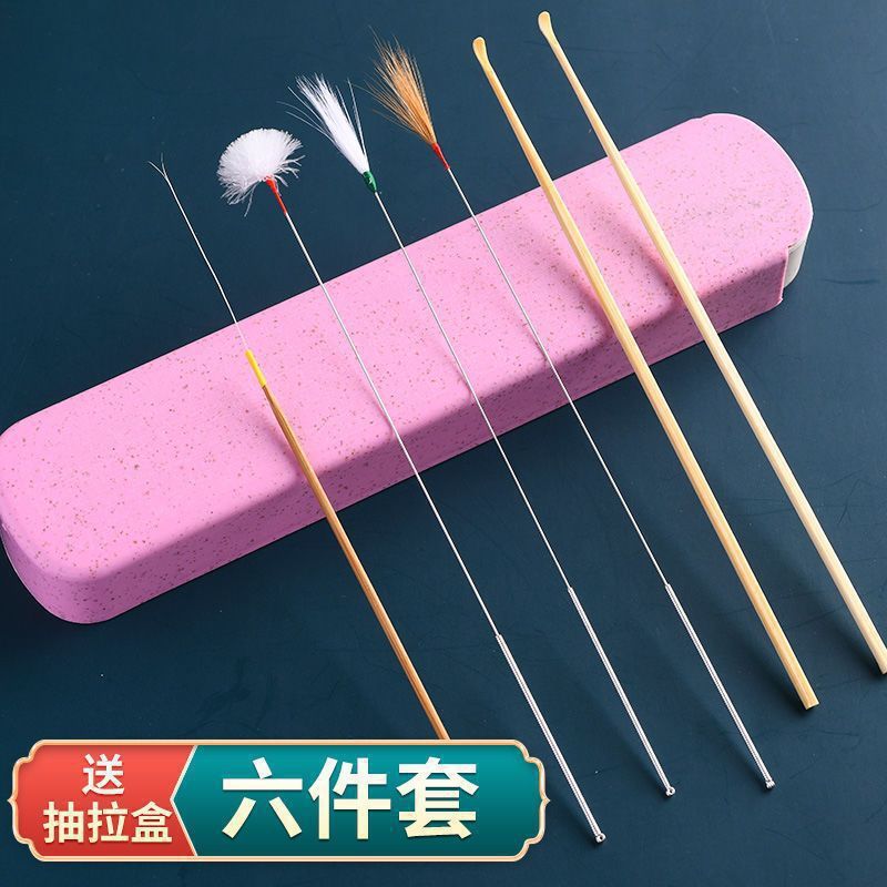 采耳工具耳套装挖掏耳朵挖耳勺掏镊子技师鹅毛新手毛毛软舒服|undefined