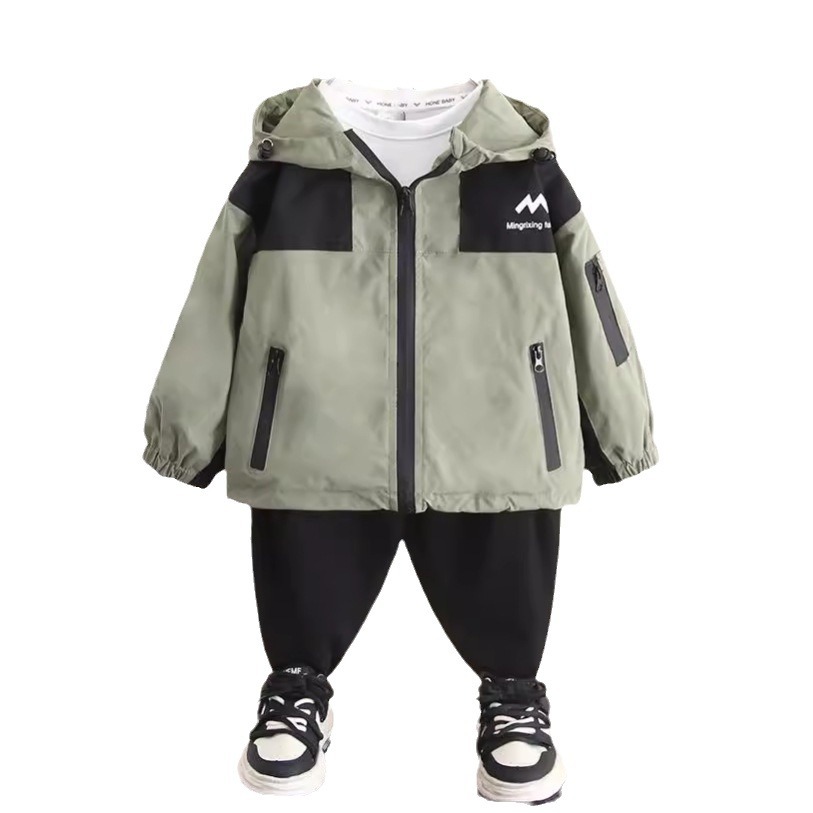 6306 Chaqueta de otoño para niños 2025 Chaqueta casual de primavera y otoño para niños nuevos Chaqueta de otoño para bebés