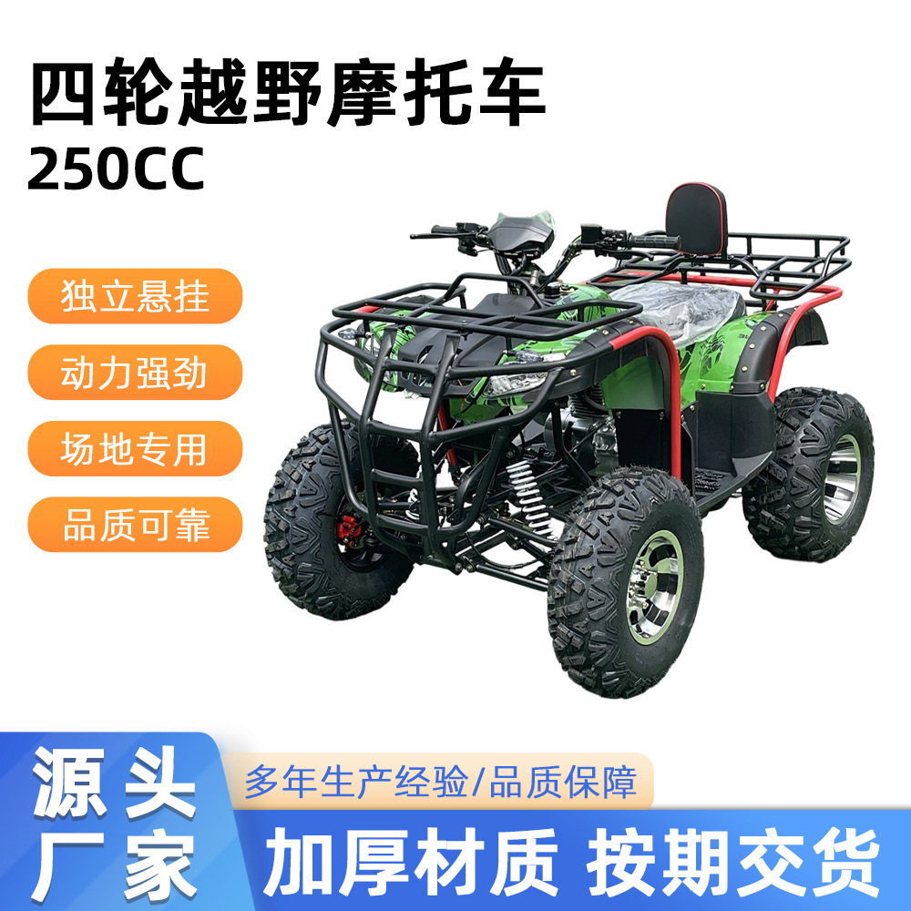 Fábrica de suministro 250cc ATV playa motocicleta de montaña cuatro ruedas motocicleta de combustible para adultos